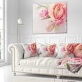 thumbnail image 2 of Designart Full Bloom and Blooming Flowers - Floral Throw Pillow - 16x16, 2 of 4