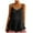 Black, variant on Pincandy Womens Tank Tops V Neck Basic Casual Flowy Summer Sleeveless