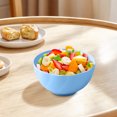 thumbnail image 4 of Straw Bowl Set, Large Wheat Straw Serving Bowls Lightweight Unbreakable Dinnerware, Microwave Safe Reusable Tableware for Household Dorm Camping, 5-Pack, 4 of 7