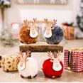 thumbnail image 3 of Elk Christmas Tree Pendants Ornament Wood Hanging Elk Sign Merry, 3 of 7