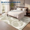 thumbnail image 5 of Nanan 5'x7' Geometric Area Rug Modern Abstract Rug with Non Slip Backing, Soft Machine Washable Indoor Carpet for Living Room, Bedroom, Dining Room, Beige, 5 of 7