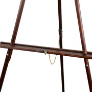 63 Vintage Brown Display Floor Easel by Artist's Loft