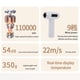 thumbnail image 4 of Secador De Cabello Portátil, Secador De Cabello Inalámbrico Recargable, 200W Hot Air Blow Para Viajar, Dormitorio Con Batería De Alta Capacidad LI, 4 of 7