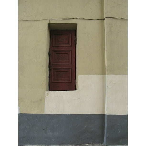 Peel N Stick Poster Of To The Ground About 2 Meters Abstract Door Art Why Poster 24x16 Adhesive Sticker Poster Print Walmart Com Walmart Com