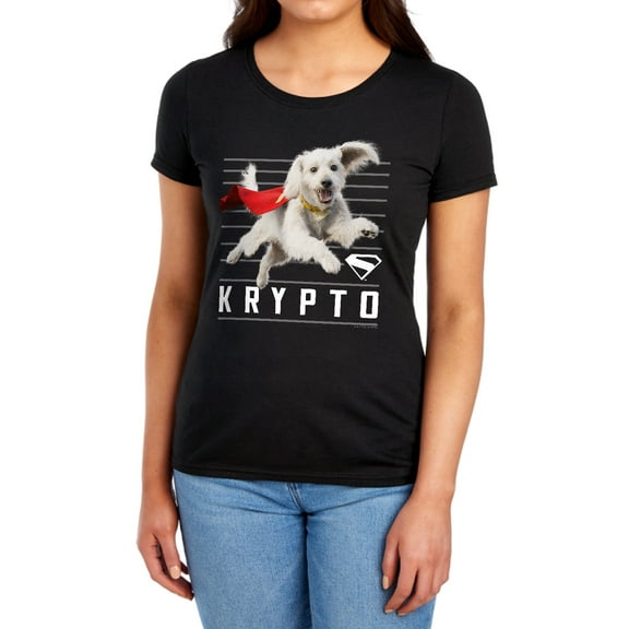Superman 2025 Krypto Lines Women's T Shirt