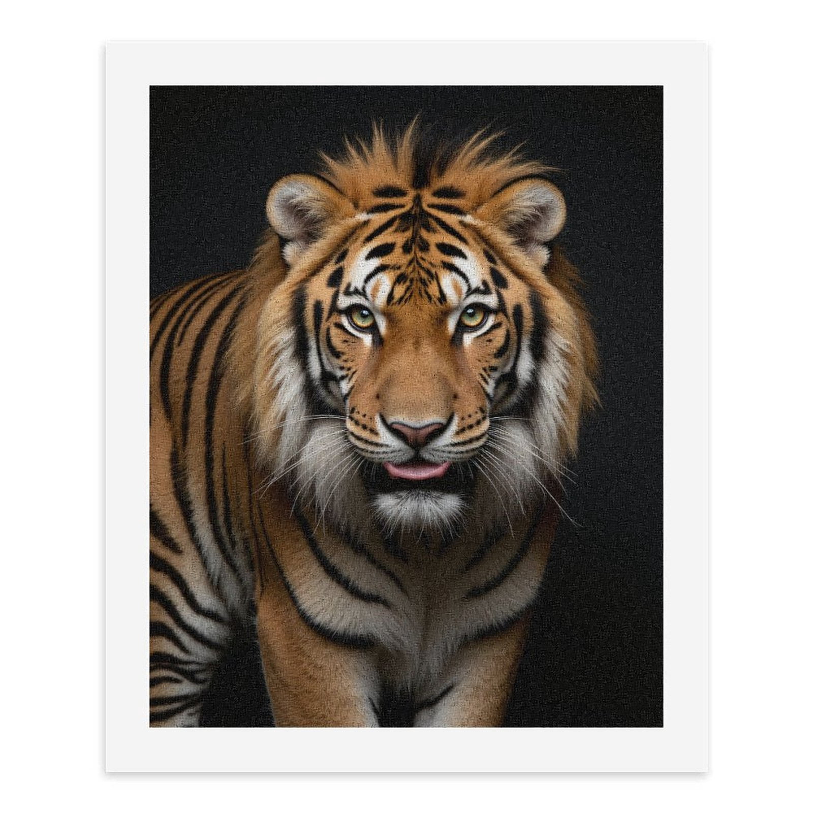Paint by Numbers Kit for Adults, Majestic Bengal Tiger Portrait Paint by Numbers, Easy Paint by Numbers Kit for Adults Beginner, DIY Adult Paint by Number Kits on Canvas, Home Decor