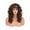 Brown, variant on TUITOONM Long Curly Wig with Bangs 23.6" Heat-Resistant Synthetic Hair for Women, Adjustable Breathable Cap , 3 Natural Colors Available
