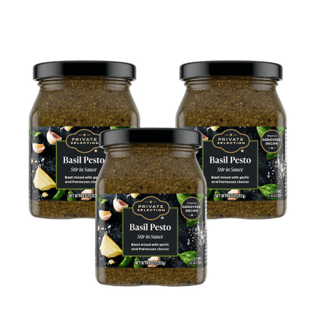 Private Selection Basil Pesto Stir in Sauce 3 Pack 10 oz