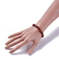 thumbnail image 3 of 24 pc Natural Red Jasper Beads Stretch Bracelets with Korean Elastic Thread 2 inch~2-1/8 inch(5.2~5.3cm), 3 of 3