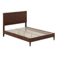 thumbnail image 2 of AFI Berkshire Full Solid Wood Low Profile Platform Bed, Walnut, 2 of 12