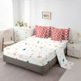 thumbnail image 5 of Castle Fairy Teens Geometric Plaid 7-Piece Twin Bedding Sets,Merry Christmas Bedding Comforter Set,Festival Xmas Breathable Sheet Sets,Breathable Home Decor, 5 of 8