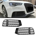 thumbnail image 4 of Grille de Parrillas Honda negra de Londa de Malas Plandillas Mesh Light Grills Cubra Adecuada para Rs5 B8.5 2013-2016, 4 of 7