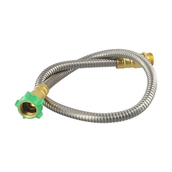 Short Garden Hose 3 Feet Heavy Duty Stainless-Steel Hose Water Garden Hose