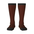 thumbnail image 1 of Fotbe Brown Calcetas Divertidas Estampadas para Hombre y Mujer, Calcetas de Algodón hasta la Rodilla para Caminar, Correr, Enfermería y Embarazo, 1 of 6