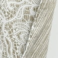 thumbnail image 4 of Home Soft Things Printed Microfiber Valance - Emma 2 Piece Set - Taupe - 60" x 18", 4 of 7
