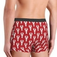 thumbnail image 4 of Kdxio Men's Boxer Briefs with Cartoon Lobster Print - Comfortable and Breathable Underwear for Everyday Wear, 4 of 7