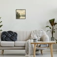 thumbnail image 3 of Stupell Industries Beige Mountain Landscape Landscape Painting Black Framed Art Print Wall Art, 12 x 12, 3 of 9