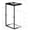 Black (1 Pack), variant on C Shaped End Table for Couch, 33.2'' Tall C Table Adjustable Height Side Table, Small Side Table for Small Spaces, Couch Tables that Slide Under, Tv Tray Table for Living Room, Rustic Brown