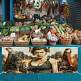thumbnail image 3 of Resident Evil Fondo Temático Pancarta Suministros de Decoración para Fiesta de Cumpleaños, Decoración de Fondo de Fiesta Personalizado,150x90cm, 3 of 6