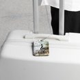 thumbnail image 5 of PhooArto Vintage Music Notes Staff Luggage Tags with Stainless Steel Loop, 2 Pack Luggage Tag Holders for Travel Luggage Baggage Identifier, 5 of 6
