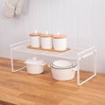 thumbnail image 4 of Japanese kitchen rack multi-functional desktop seasoning rack bowls and dishes pots and pans layered storage rack, 4 of 5