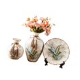 thumbnail image 4 of Juego de jarrones de cerámica para flores, elegante y único arreglo floral para exhibir Estilo B, 4 of 9