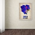 thumbnail image 3 of Trademark Fine Art "Tokyo Watercolor Map" Canvas Art by Naxart, 3 of 3