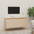 thumbnail image 5 of vidaXL Wall Cabinet Floating Cabinet Display Stand with 2 Hidden Compartments, 5 of 27