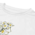 thumbnail image 5 of Kind To Your Mind Leak Navel T-Shirt White X-Large, 5 of 5