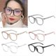 thumbnail image 4 of Anti Blue Light Glasses Blocking Filter Round Computer Glasses Men Women Super Light Frame Eyeglasses Pink Clear Spectacles, 4 of 4