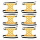 thumbnail image 1 of Cadena para neumáticos, juego de 6 piezas Cadena de emergencia para nieve de TPU engrosada Cadena para neumáticos Grado profesional, 1 of 8