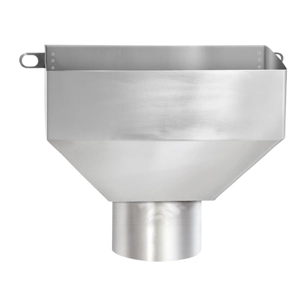 Adaptador de bajante de canalón de drenaje Paredes prácticas Fácil instalación Entrada exterior para tubo de 114 mm