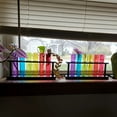 thumbnail image 6 of Transparent Test Tube Vase Plant Planting Container, Hydroponic Propagation Container With Support Stand (Set Of 6), Scientific Themed Instrument For Creative Gardening, 6 of 7