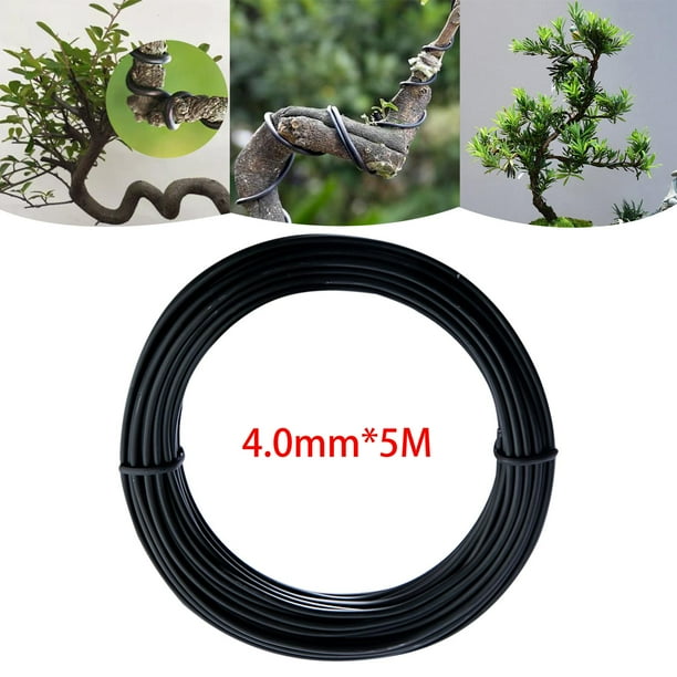 Alambre para bonsi,Alambre para bonsi Alambre de aluminio para  entrenamiento de bonsis,Bridas de alambre de 5 m y 10 m para bonsi,Accesorio  de alambre fijo para plantas de bonsi con | Walmart