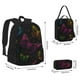 thumbnail image 2 of Disketp Butterfly Mochila Estampada de Gran Capacidad con Lonchera y Estuche, Set de 3 Piezas para Estudiantes, 2 of 7
