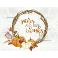 thumbnail image 1 of Wood Wall Art - Gather and Give Thanks, 1 of 1