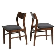 Karmas Product Dining Chair, Set of 2, Dark Grey