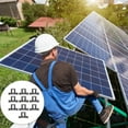 thumbnail image 4 of 10pcs Solar Panel Water Drainage Clips Solar Panel Drainage Clamps Remove Water Clips, 4 of 9