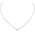 thumbnail image 1 of 1 gargantilla con letra P inicial para mujer, plata de ley 925/chapado en oro, joyería con nombre y monograma, 1 of 5