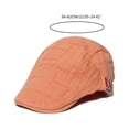 thumbnail image 3 of Aellinatey Trendy Old Man Cap Forward Cap Newsboy Cap British Checkered Beret All-match, 3 of 20