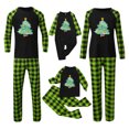 thumbnail image 5 of Wowcloth Woman's Loungewear Set, Plaid Christmas Print with Side Pockets, Cozy Home Outfit for Christmas Family Time and Cozy Evenings, 5 of 5
