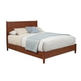 thumbnail image 4 of Alpine Furniture Flynn Queen Platform Bed in Acorn, 4 of 4