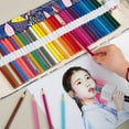 thumbnail image 4 of Canvas Roll Up Pencil Case Pencil Roll Multiuse Roll Up Pencil Case Pen Curtain, 4 of 5