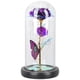 thumbnail image 4 of Valentines Day Rose Glass Dome Eternal Flower Gifts Assorted Color Preserved Flower Decoration 1Pcs, 4 of 4