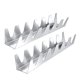 thumbnail image 2 of Stainless Steel Taco Stand Set | Pancake Corn Roll Holder | Multi-Frame Durable Crepe Tortilla Tray | Wear Resistant Easy Clean | Side Handle | Holds 5-6 Shells | 2 Pack | 13.39 x 2.60 x 1.89 in, 2 of 9