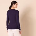 thumbnail image 3 of walmart Essentials Womens Lightweight V-Neck Sweater, 3 of 8