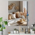thumbnail image 4 of Qisvanset Framed Canvas Wall Art 12x16 Inch Neutral Coastal Cowgirl Scripture Apartment Decor, 4 of 5