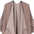 thumbnail image 4 of Cavosen Wraps for Evening Dresses Tassel Elegant Shawls Solid Soft Thicken Warm Open Front Scarves Casual Fall Everyday Wear, 4 of 5