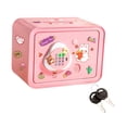 thumbnail image 2 of Alcancía electrónica, cajero automático, caja de ahorros con canciones, dinero, caja de seguridad, lindo dinero Rosa, 2 of 8