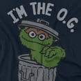 thumbnail image 3 of Sesame Street Oscar The OG Kids T Shirt (4) for Toddler Boys and Girls, Navy, 3 of 4
